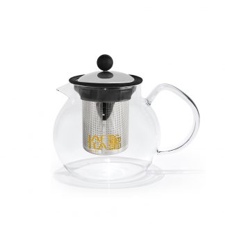 Glass tea pot with infuser
