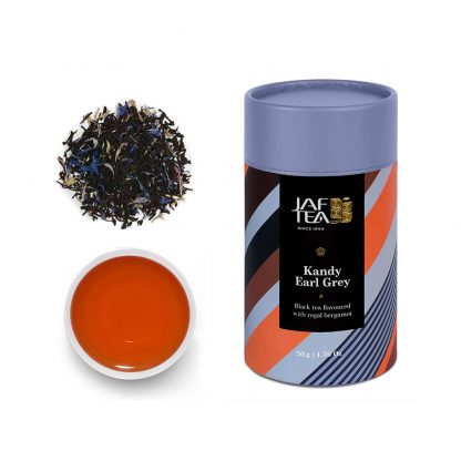 Colours of Ceylon | Kandy Earl Grey leaf tea - 50g paper canister - Image 3