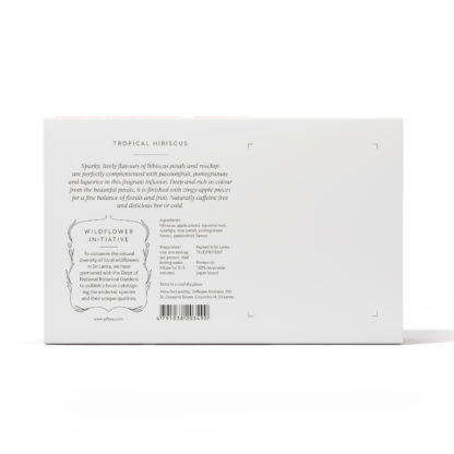 TROPICAL HIBISCUS - 10 Individually Wrapped Pyramid Tea Bags - Image 4
