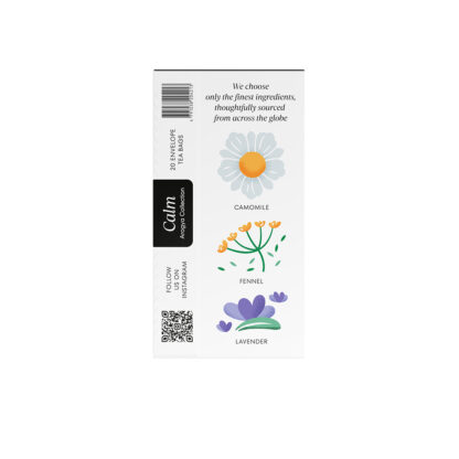 CALM | Tea Bags – 20x1.5g Heat Sealed Envelopes - Image 4